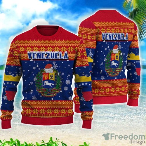 Venezuela Christmas All Over Printed 3D Sweater Christmas Gift Product Photo 1