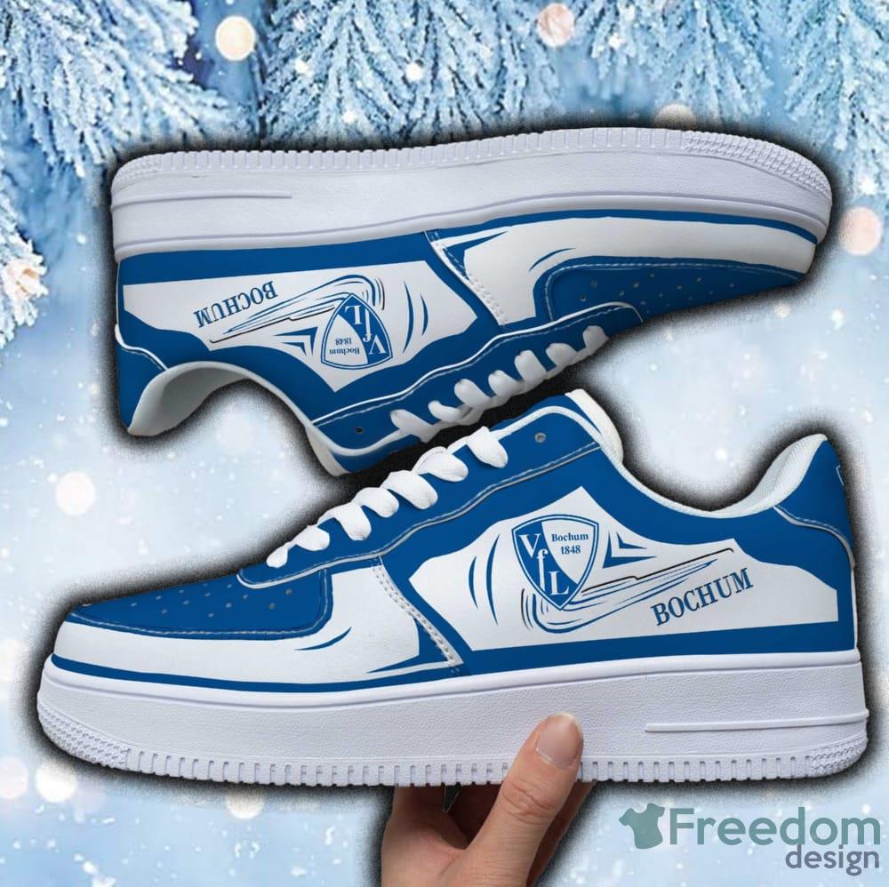 VfL Bochum Air Force Sport Shoes Blue Best Gift Fans For Men And Women Running Sneakers image VfL Bochum Air Force Sport Shoes Blue Best Gift Fans For Men And Women Running Sneakers - VfL Bochum Air Force Sport Shoes Blue Best Gift Fans For Men And Women Running Sneakers