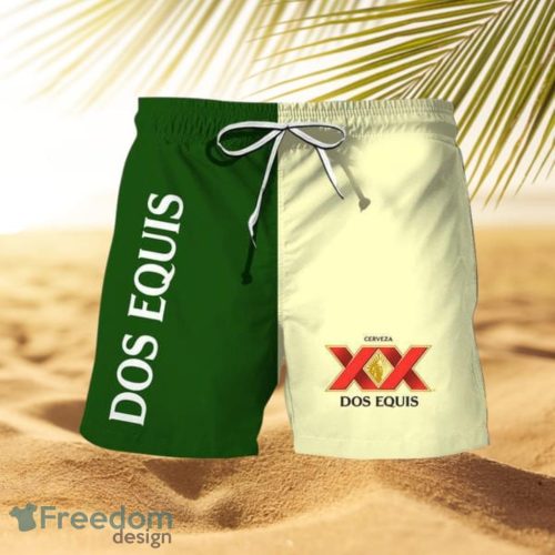 Vintage Dos Equis Beer Tropical Hawaiian Shorts Product Photo 1