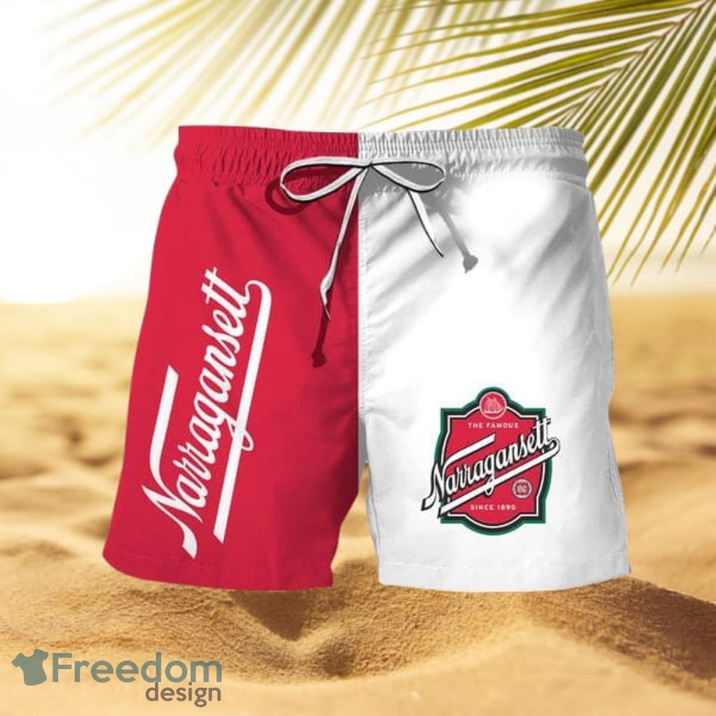 Vintage Narragansett Beer Tropical Hawaiian Shorts Product Photo 1