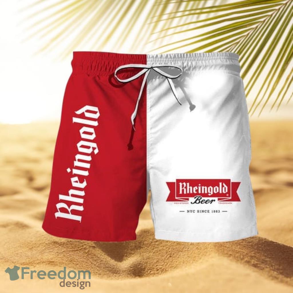 Vintage Rheingold Beer Tropical Hawaiian Shorts Product Photo 1