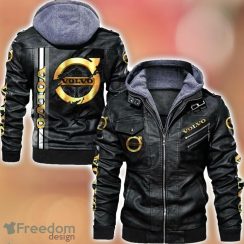 Volvo Leather Jacket Special Gift For Men Volvo Leather Jacket Special Gift For Men