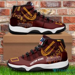 Washington Commanders Custom Name NFL Air Jordan 11 Shoes Men And Women Sneakers