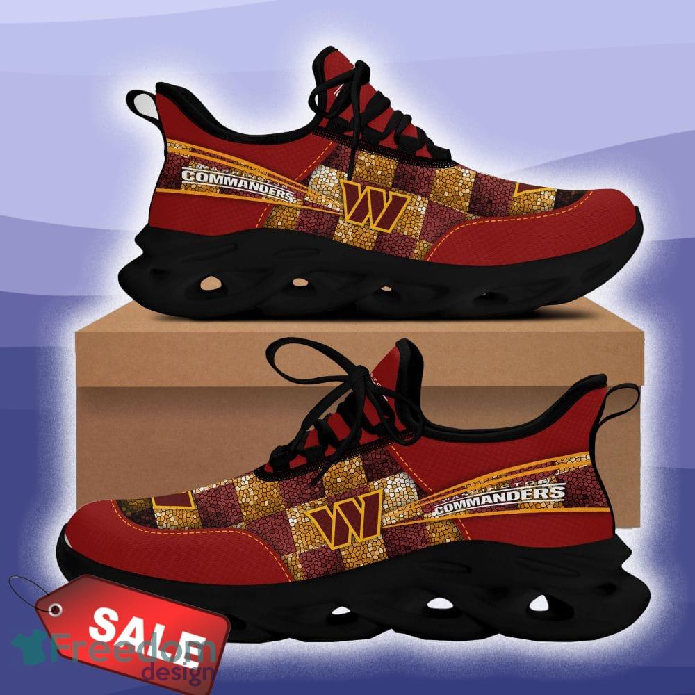 Washington Commanders NFL Max Soul Sneakers Sport Shoes - Banantees