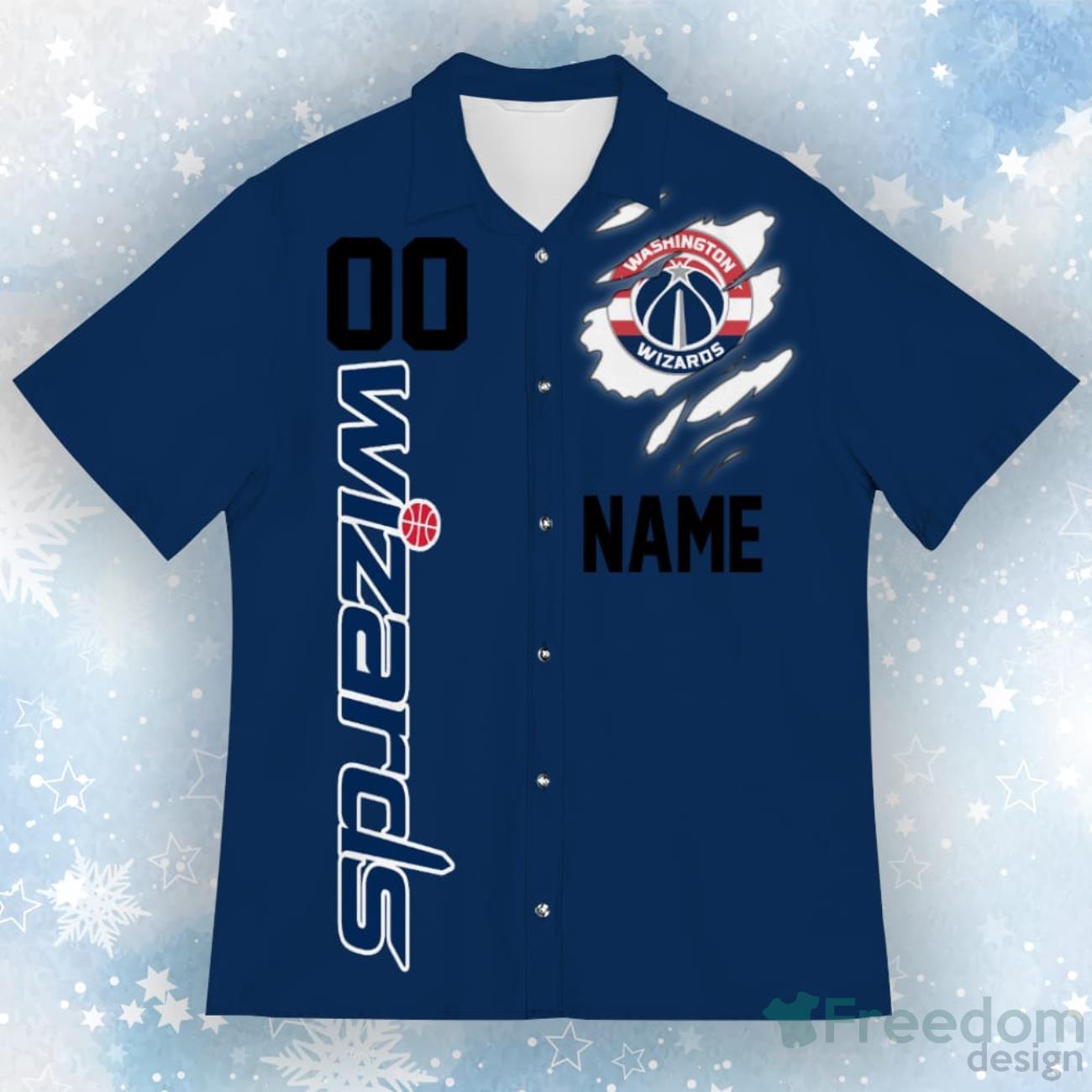 Washington Wizards NBA Custom Number And Name 3D Sweatshirt For