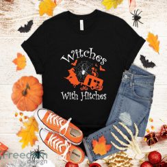 Witches With Hitches Camping Funny Halloween T-Shirt Halloween Gift Sweatshirt Hoodie