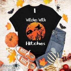 Witches with Hitches Funny Halloween Camping Gift Sweatshirt Hoodie