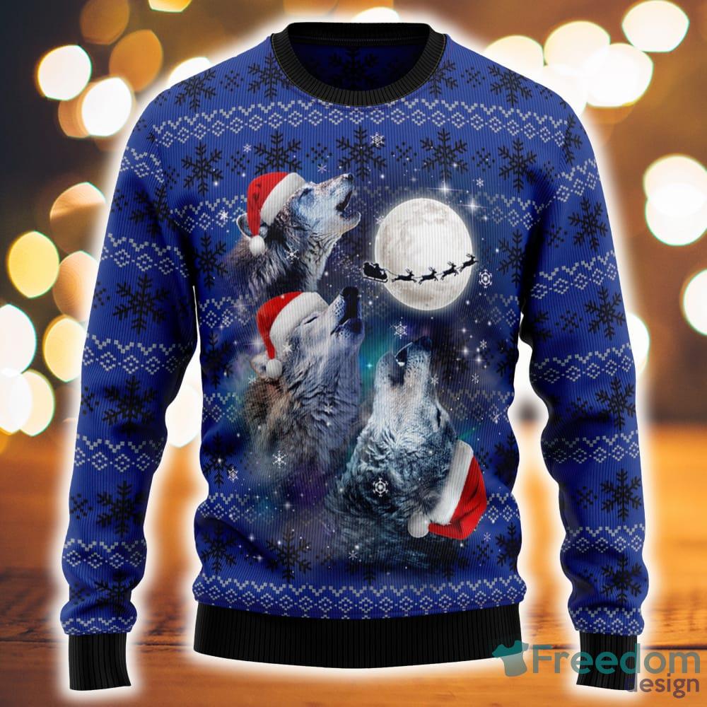 Wolf sale christmas sweater