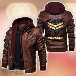 Yanmar Leather Jacket Best Gift For Men Father's Day Gift Product Photo 2
