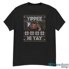 Yippee Ki Yay Movie T-Shirt Christmas Gift, John McClane Ugly Christmas