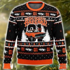 Zero One The Duke of Hazzard 3D Ugly Christmas Sweater Christmas Gift Ideas Party Gift Product Photo 2