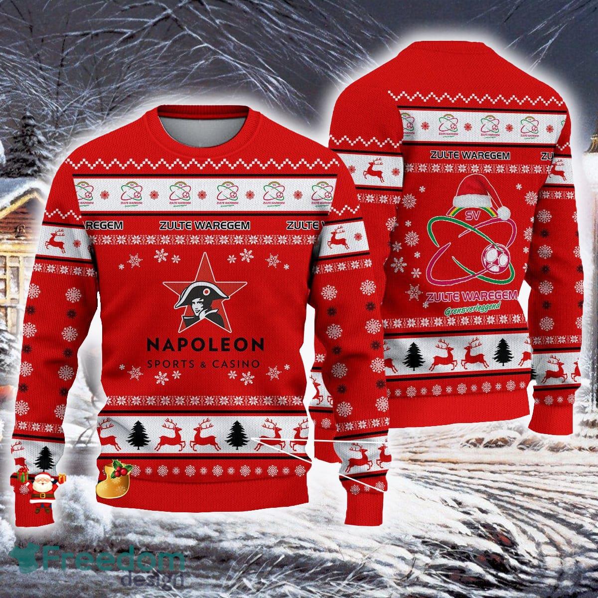 Zulte Waregem Pro League Ugly Christmas Sweaters For Fans Gift Christmas Tree image Zulte Waregem Pro League Ugly Christmas Sweaters For Fans Gift Christmas Tree - Zulte Waregem Pro League Ugly Christmas Sweaters For Fans Gift Christmas Tree
