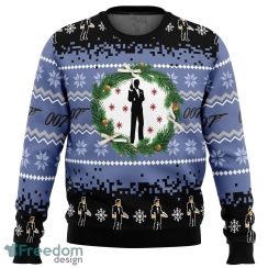 007 James Bond Sweater Xmas Funny All Over Print Gift For Fans Ugly Christmas