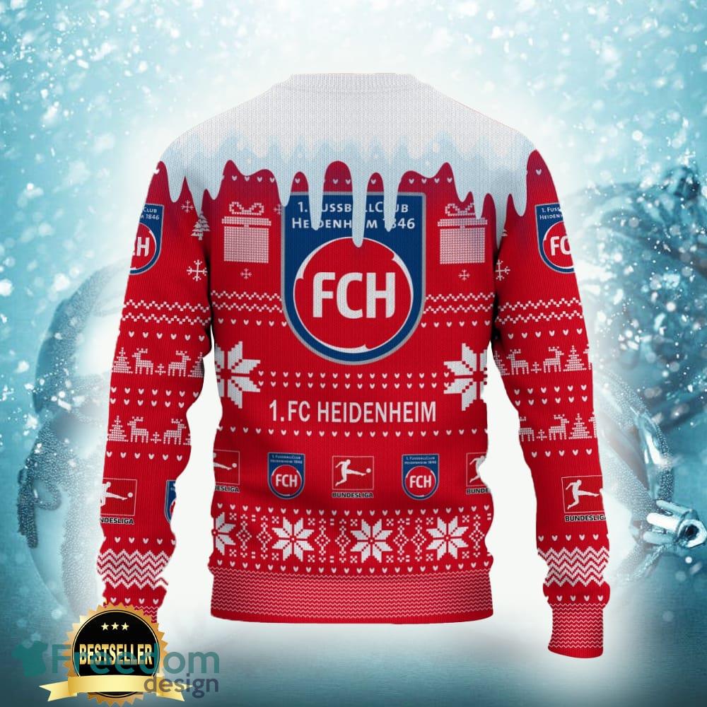 1 FC Heidenheim Logo Ugly Christmas Sweater New Gift For Men And Women image 1 FC Heidenheim Logo Ugly Christmas Sweater New Gift For Men And Women - 1 FC Heidenheim Ugly Christmas Sweater Photo 3