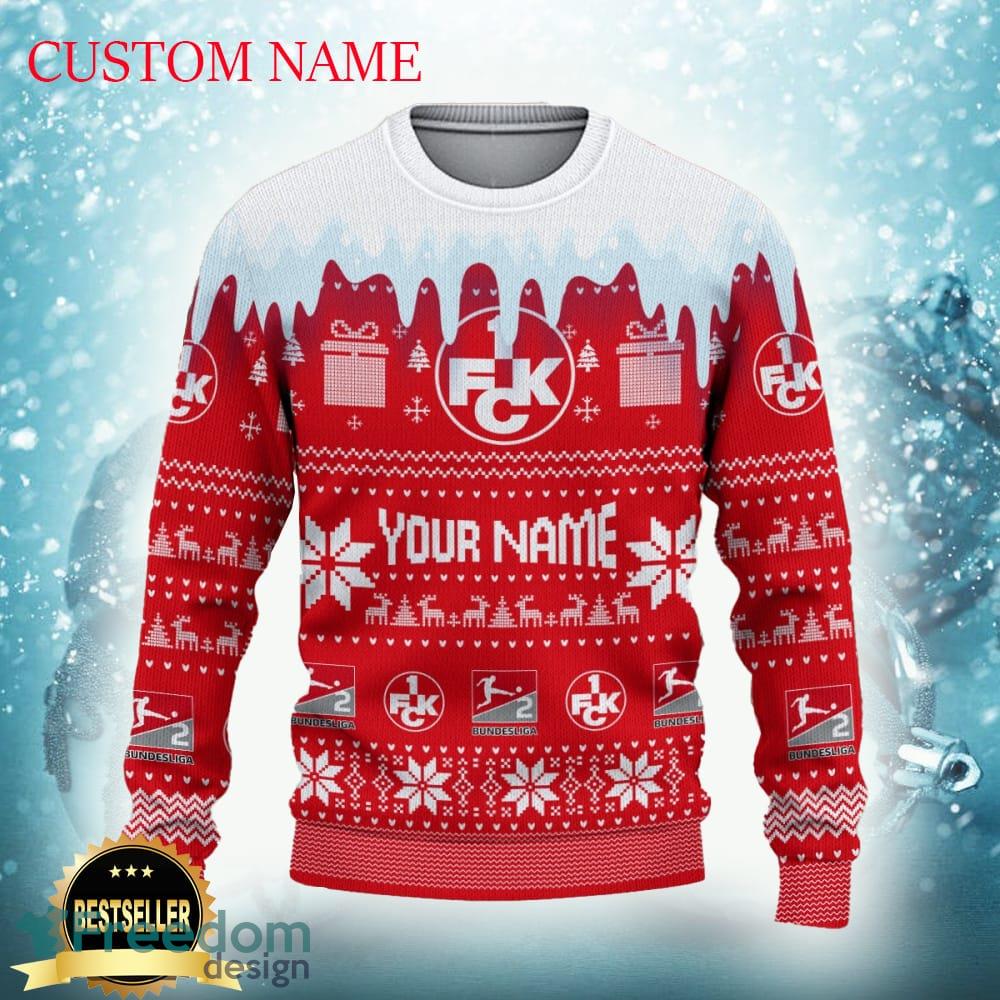 1 FC Kaiserslautern Logo Ugly Christmas Sweater New Gift For Men And Women image 1 FC Kaiserslautern Logo Ugly Christmas Sweater New Gift For Men And Women - 1 FC Kaiserslautern Ugly Christmas Sweater Photo 2