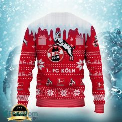 1 FC Koln Logo Ugly Christmas Sweater New Gift For Men And Women - 1 FC Koln Ugly Christmas Sweater Photo 3