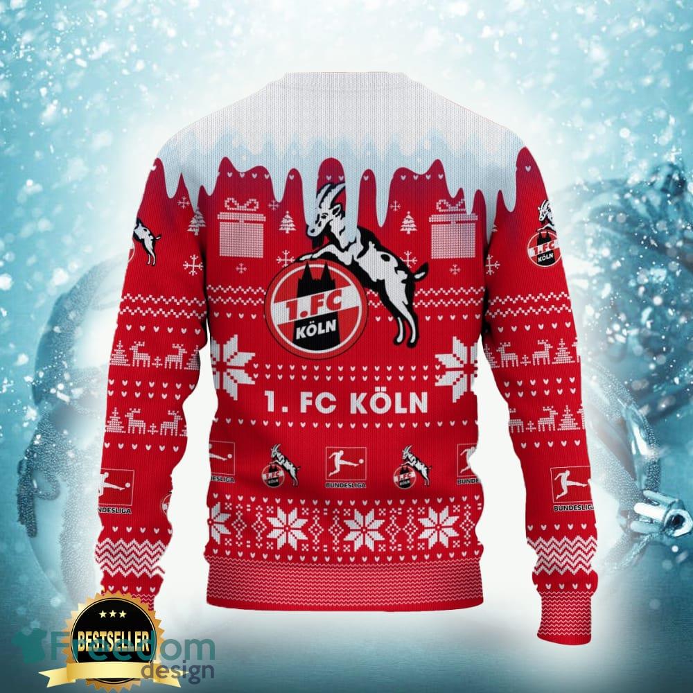 1 FC Koln Logo Ugly Christmas Sweater New Gift For Men And Women image 1 FC Koln Logo Ugly Christmas Sweater New Gift For Men And Women - 1 FC Koln Ugly Christmas Sweater Photo 3