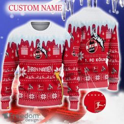1 FC Koln Personalized Logo Funny Gift For Men And Women 3D Sweater Christmas Gift