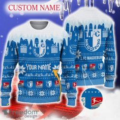 1 FC Magdeburg Personalized Logo Funny Gift For Men And Women 3D Sweater Christmas Gift
