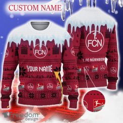 1 FC Nurnberg Personalized Logo Funny Gift For Men And Women 3D Sweater Christmas Gift