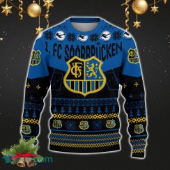 1 FC Saarbracken Snowflakes Tree Custom Name Ugly Christmas Sweater New For Fans Gift Holidays Christmas