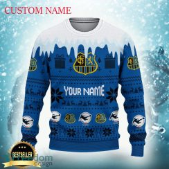 1 FC Saarbrucken Logo Ugly Christmas Sweater New Gift For Men And Women Custom Name