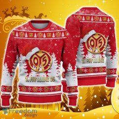 1 FSV Mainz 05 Ugly Christmas Sweater Santa Hat Logo Tree Gift For Men And Women