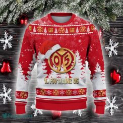 1 FSV Mainz 05 Ugly Christmas Sweater Santa Hat Logo Trending Christmas Gift For Fans 1 FSV Mainz 05 Ugly Christmas Sweater Santa Hat Logo Trending Christmas Gift For Fans