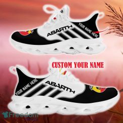 Abarth Black Car Logo Max Soul Sneakers For Fans Team Running Shoes Gift Men And Women - Abarth Max Soul Shoes New Car_11
