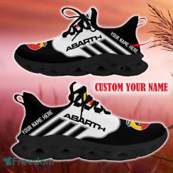 Abarth Black Car Logo Max Soul Sneakers For Fans Team Running Shoes Gift Men And Women