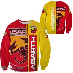 Abarth Car Logo Custom Name 3D Hoodie Full Over Print For Men And Women image Abarth Car Logo Custom Name 3D Hoodie Full Over Print For Men And Women - Abarth 3D Apparel Zip Hoodie, Button Hawaii Shirt Personalized_4