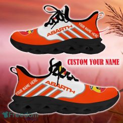 Abarth Orange Car Logo Max Soul Sneakers For Fans Team Running Shoes Gift Men And Women - Abarth Max Soul Shoes New Car_9