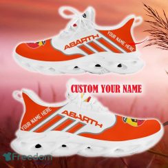 Abarth Orange Car Logo Max Soul Sneakers For Fans Team Running Shoes Gift Men And Women