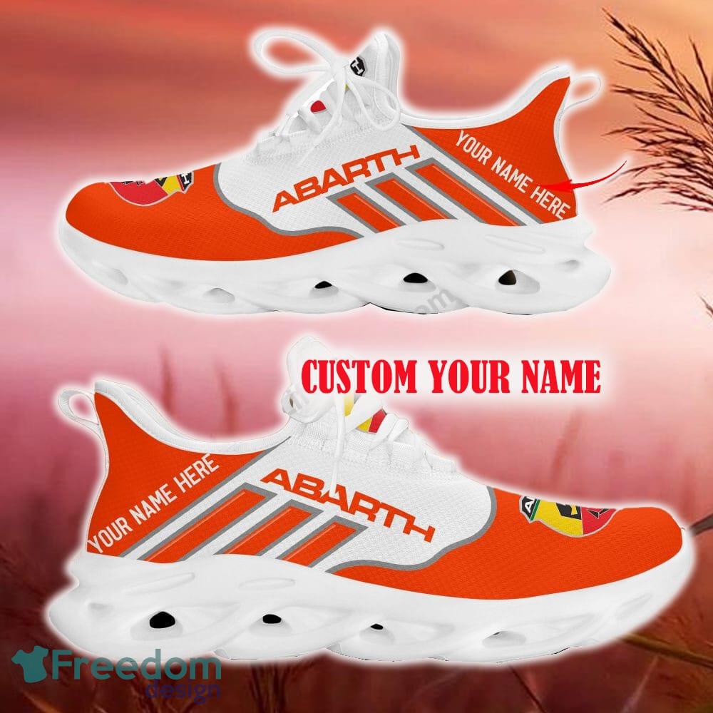 Abarth Orange Car Logo Max Soul Sneakers For Fans Team Running Shoes Gift Men And Women image Abarth Orange Car Logo Max Soul Sneakers For Fans Team Running Shoes Gift Men And Women - Abarth Max Soul Shoes New Car_19