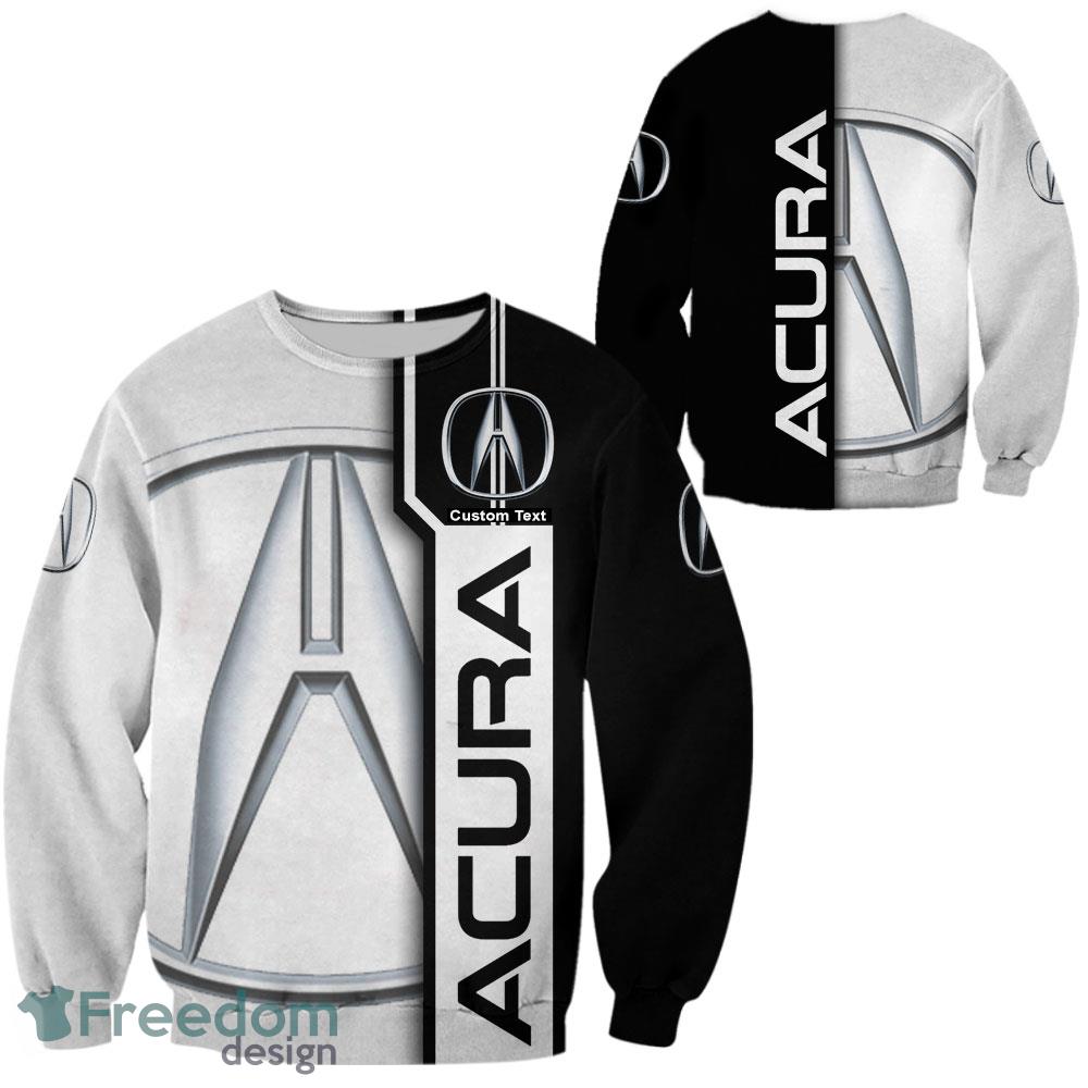 Acura Car Logo Custom Name 3D Hoodie Full Over Print For Men And Women image Acura Car Logo Custom Name 3D Hoodie Full Over Print For Men And Women - Acura 3D Apparel Zip Hoodie, Button Hawaii Shirt Personalized_4