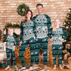 All I Want For Christmas Is Philadelphia Eagles Christmas Pyjamas Set Long Sleeve Gift Family