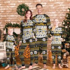 All I Want For Christmas Is Pittsburgh Steelers Christmas Pyjamas Set Long Sleeve Gift Family