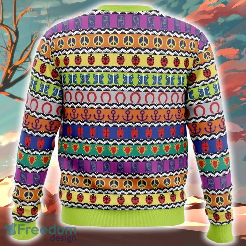 All Symbols Pattern Jojo’s Bizarre Adventure Christmas Sweater Ideas For Fans Gift - All Symbols Pattern Jojo’s Bizarre Adventure Christmas Sweater_2