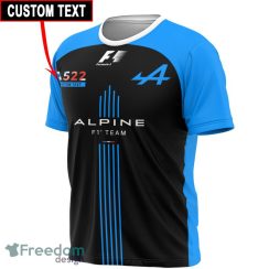 Alpine F1 Organic 3D Hoodie, Sweatshirt, T Shirt Full Over Print Lovers Car For Fans Gift Custom Name - Alpine F1 0010 3D Hoodie_11