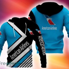american airlines Festive 3D Hoodie Zip Hoodie Brands Logo New Gift For Familys Christmas