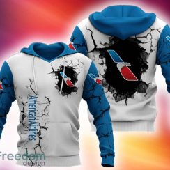 american airlines Trendy 3D Hoodie Zip Hoodie Brands Logo New Gift For Familys Christmas