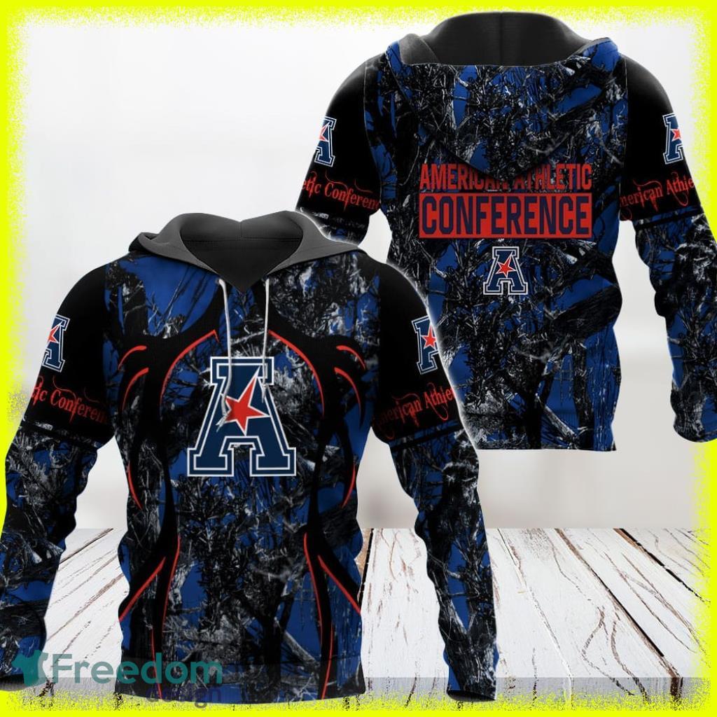 American Athletic Conference Camo Hunting Perfect Gift Unisex Hoodie 3D All Over Print Gift For Fans image American Athletic Conference Camo Hunting Perfect Gift Unisex Hoodie 3D All Over Print Gift For Fans Product Photo 2