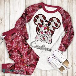 Arizona Cardinals Christmas Pyjamas Set Long Sleeve Gift Family - Arizona Cardinals Christmas Pyjamas Set Long Sleeve Gift Family Photo 2