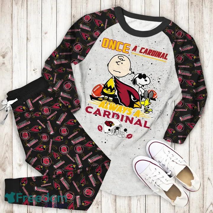 Arizona Cardinals Once A Cardinal Always A Cardinal Christmas Pyjamas Set Long Sleeve Gift Family image Arizona Cardinals Once A Cardinal - Always A Cardinal Christmas Pyjamas Set Long Sleeve Gift Family - Arizona Cardinals Once A Cardinal - Always A Cardinal Christmas Pyjamas Set Long Sleeve Gift Family Photo 2