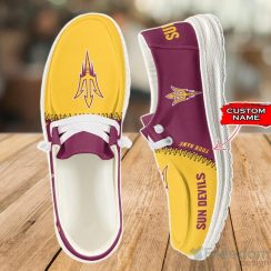 Arizona State Sun Devils Loafer Shoes Custom Name For Men Women