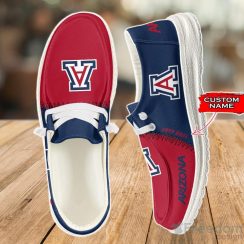 Arizona Wildcats Loafer Shoes Custom Name For Men Women