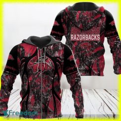 Arkansas Razorbacks Camo Hunting Perfect Gift Unisex Hoodie 3D All Over Print Gift For Fans