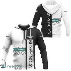 Aston Martin Car Logo Custom Name 3D Hoodie Full Over Print For Men And Women