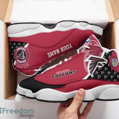 Atlanta Falcons Custom Name Air Jordan 13 Sports Shoes For Fans Gift Men And Women - Atlanta Falcons Custom Name Air Jordan 13 Sports Shoes_2