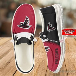 Atlanta Falcons Loafer Shoes Custom Name For Men Women
